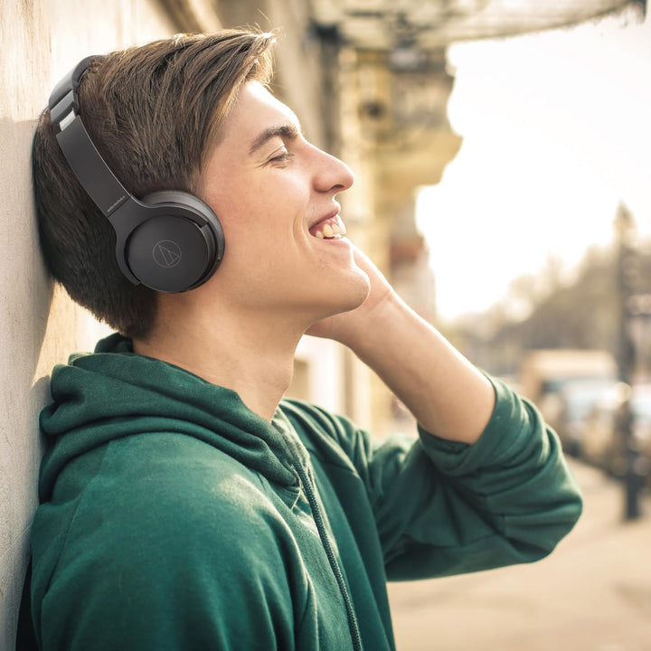 Audio-Technica S220BT Kabelloser Kopfhörer Schwarz Normal, Normal