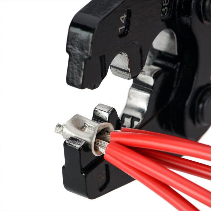 iCrimp IWS-38 Crimpzange, Crimpwerkzeuge für nicht isolierte Kabelschuhe, Krimpzange von 8mm²-38mm²