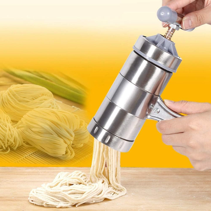 Nudelmaschine Tragbare manuelle Edelstahl-robuste hausgemachte Nudelmaschine für frische Fettuccine-