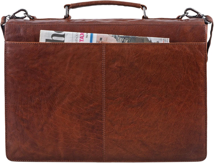 STILORD 'Jonathan' Elegante Aktentasche klassische Büro Business Schultertasche gross 15,6 Zoll mit