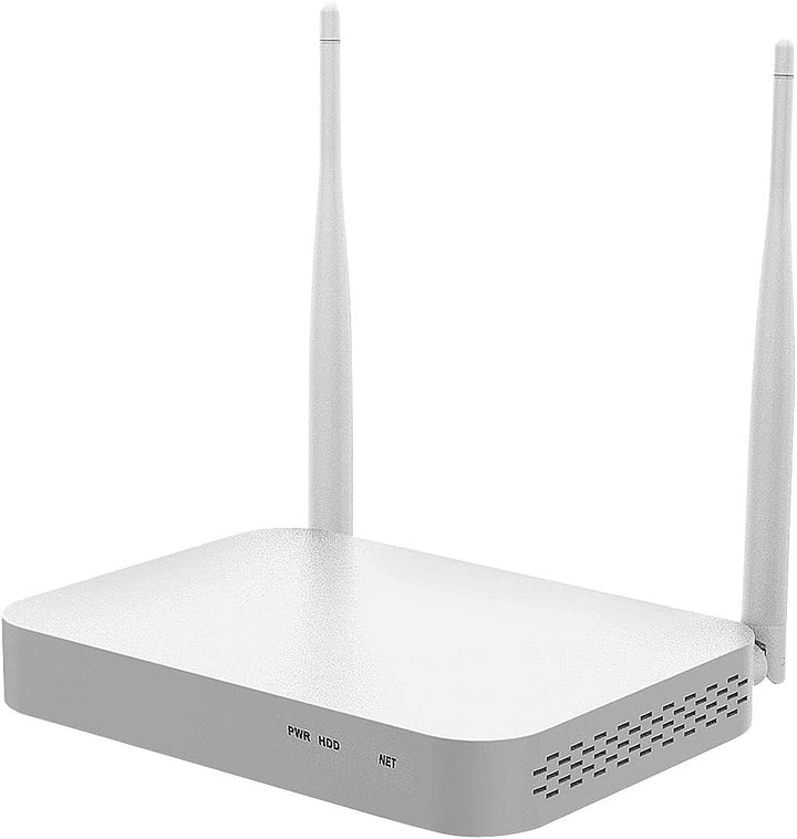 VisorTech NVR: 2K-Festplatten-Überwachungsrekorder + 2 Solar-Akku-Kameras, HDMI, App (Funk Überwachu