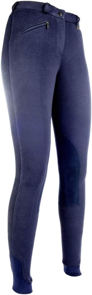 HKM 9064 Reithose Penny Easy, Mädchen Hose, 158 Dunkelblau / Dunkelblau