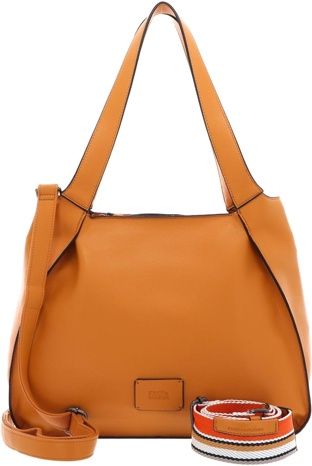 FREDsBRUDER Burk Schultertasche Leder 38 cm