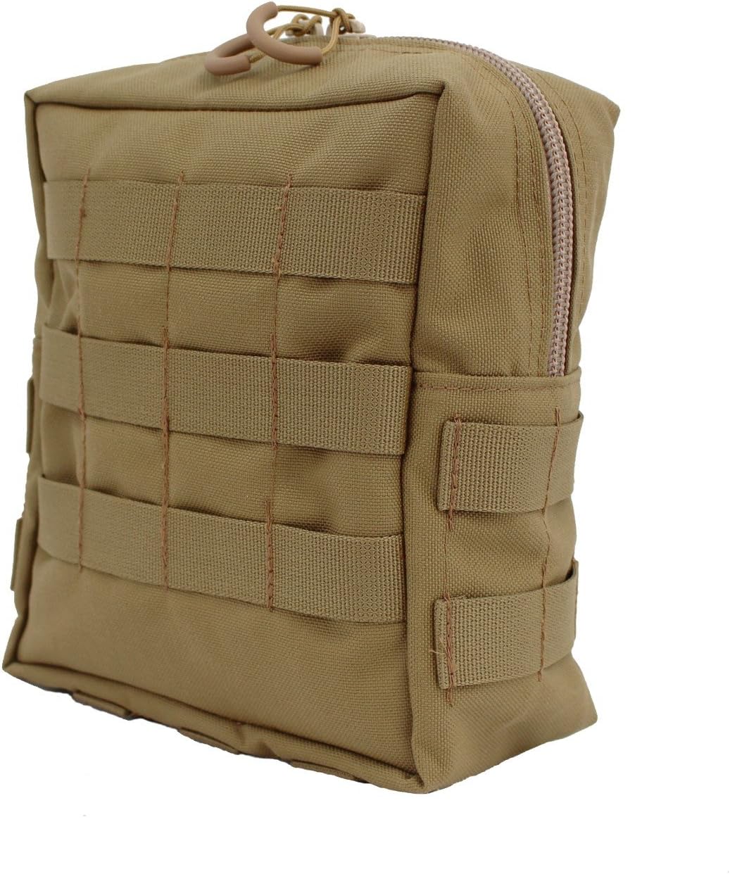 Zentauron Reissverschlusstasche L mit MOLLE-System – BW-Tasche, Rucksack-Zusatztasche, Plattenträger
