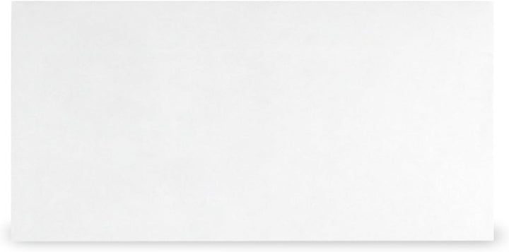 versando 500 Briefumschläge DIN lang ohne Fenster oF selbstklebend sk 22 x 11 cm weiss Weiss - Ohne