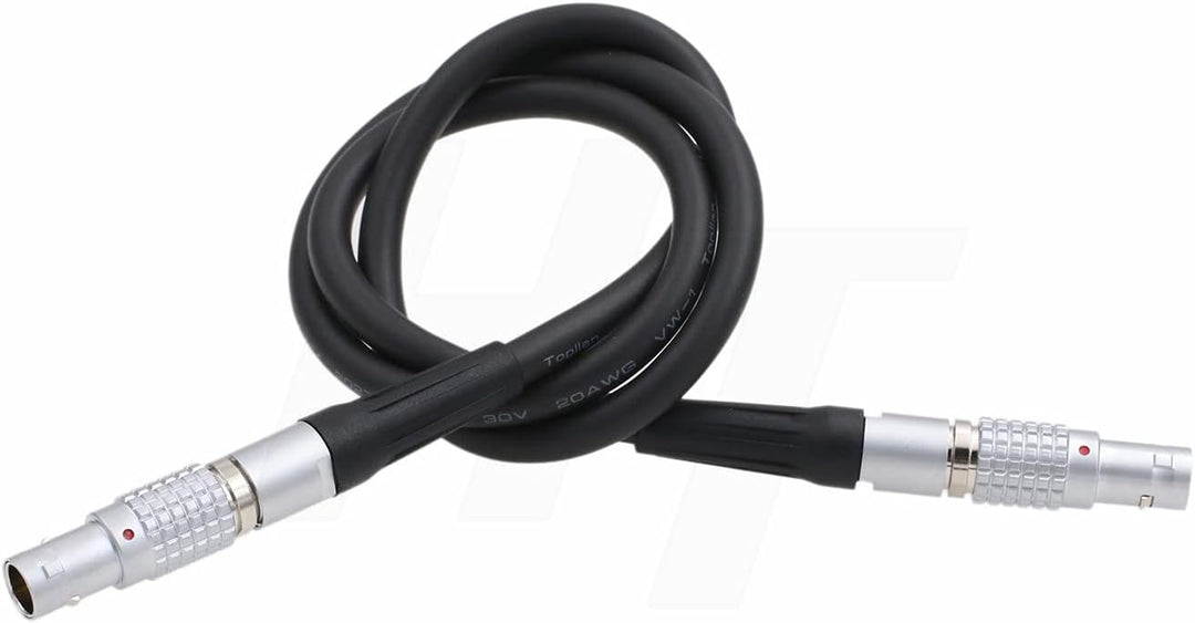 HangTon 0B 2 Pin auf 7 Pin Stromkabel für ARRI Z CAM E2 Kamera Tilta Nucleus M Motor 31 Zoll