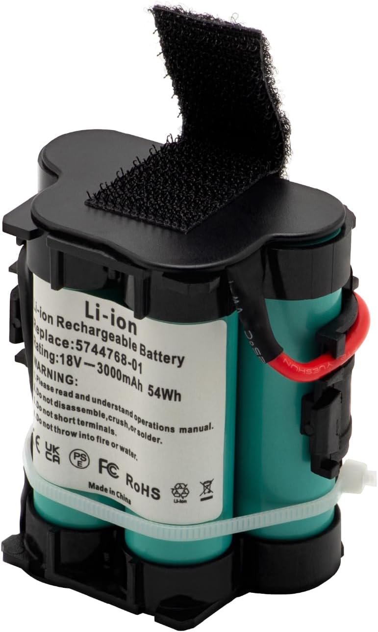 UURRPP Li-ion 18V 2000mAh 5744768-1 Akku passend für Gardena Rasenmäher Garten Akku R38Li R40Li R45L