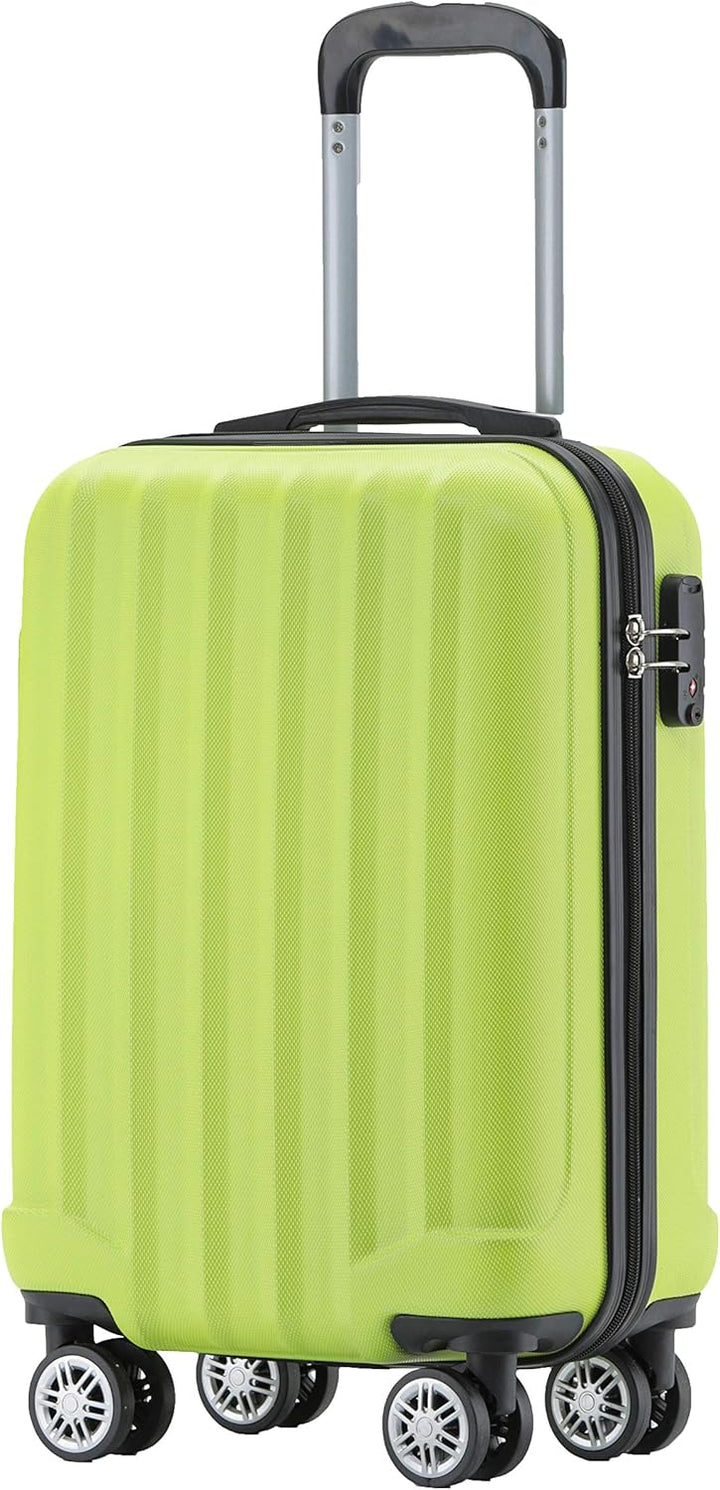 BEIBYE TSA-Schloss 2080 Hangepäck Zwillingsrollen neu Reisekoffer Koffer Trolley Hartschale Set-XL-L