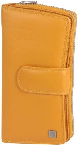 Greenburry SPONGY NAPPA 970-45 Yellow Leder - grosse Damenbörse Geldbörse