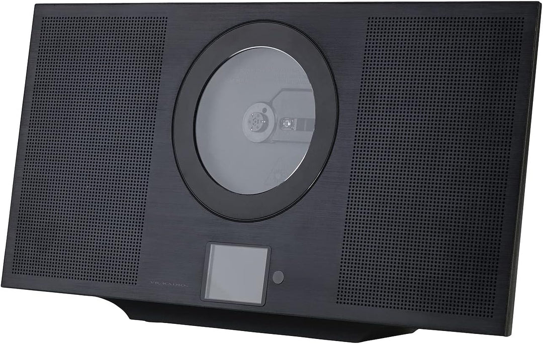 VR-Radio DAB Radio mit MP3 Player: Stereoanlage, Alu, Internet-Radio/CD/DAB+/Bluetooth, 60W, DSP, sc