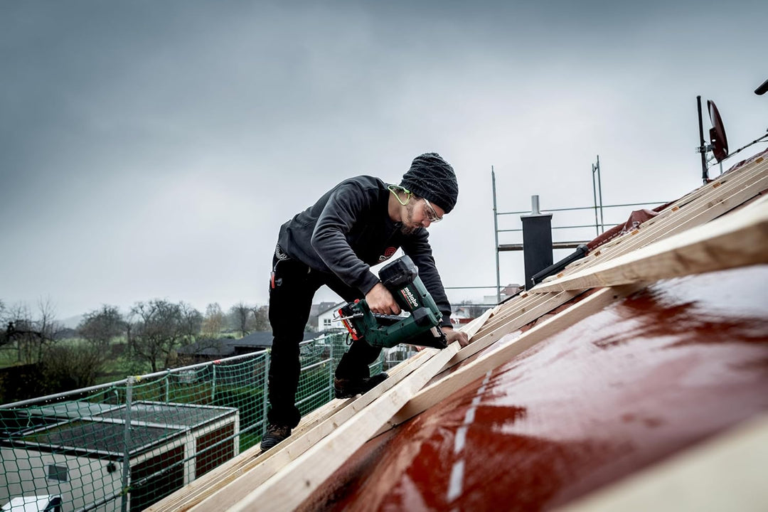 Metabo NFR 18 LTX 90 BL Akku-Nagler – 612090840 – 18 V – Mit Pneumatik-Schlagtechnik für vielseitige