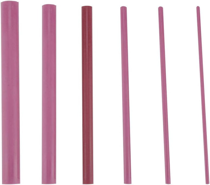 Professional Ruby Whetstone, 6 PCS 30000# Grit Polishing Oil Stone Sharpener Sharpening Stone Whetst