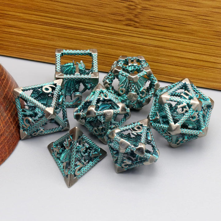 Würfelset Dungeons and Dragons Würfel, ZHOORQI DND Würfel Polyedrische Würfel Set D and D Würfelset