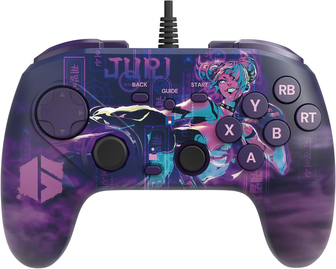 HORI Fighting Commander OCTA (Street Fighter 6 Juri Edition) für Windows PC - Kabelgebundener Contro