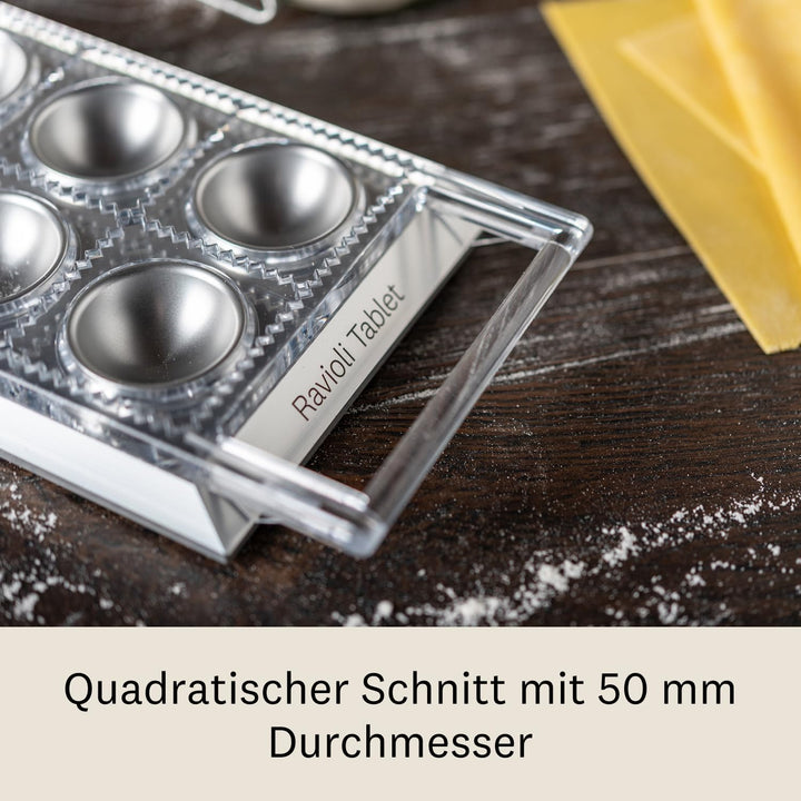 Marcato RT-ARG Ravioli Tablet, Aluminium, Silber