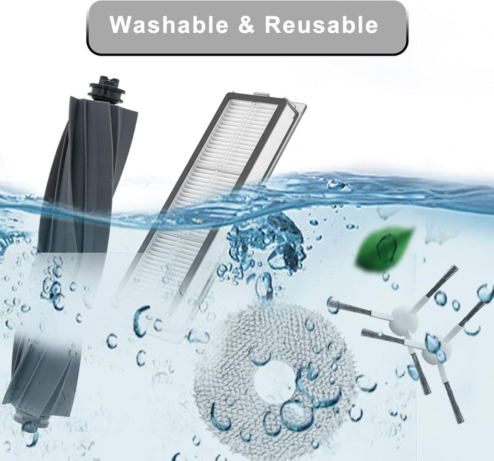 AiLomey Zubehör für Dreame L10s Ultra / L10s Pro / L10 Ultra, Ersatzteile für Xiaomi X10+ Staubsauge