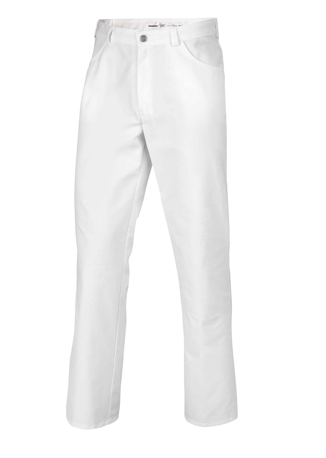 BP 1643-686-21-Sl Unisex-Hose, Jeans-Stil mit verstellbarem Gummizug hinten, 230,00 g/m² Stoffmischu
