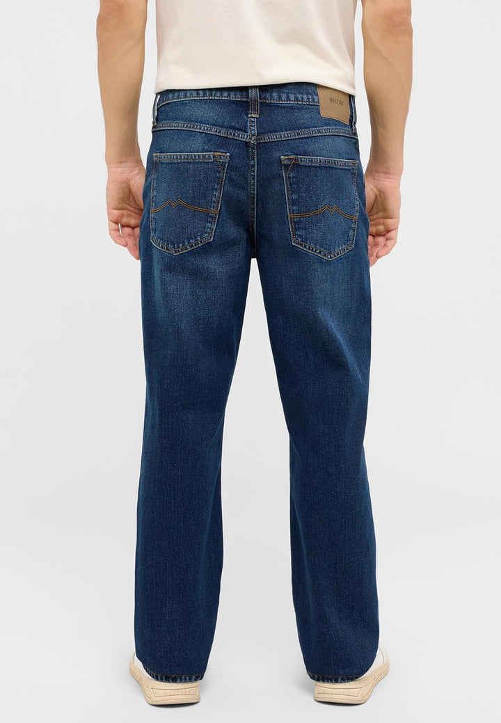 MUSTANG Jeans Herren Stretch Big Sur Regular Fit Jeanshose Hose Denim Blau Schwarz 30 31 32 33 34 36