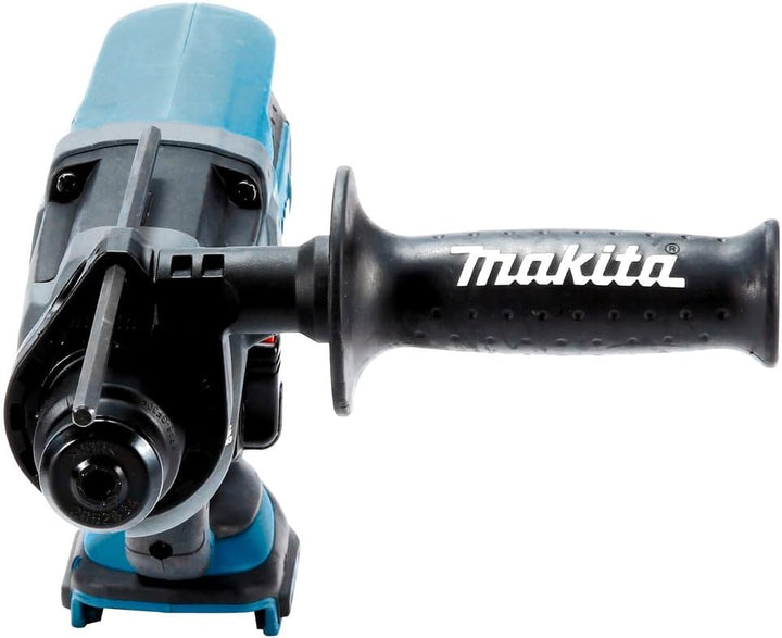 Makita Akku-Kombihammer f. SDS+ 18,0V im MAKPAC ohne Akku 1,5 Ah, ohne Ladegerät, DHR202ZJ, Blau, Si