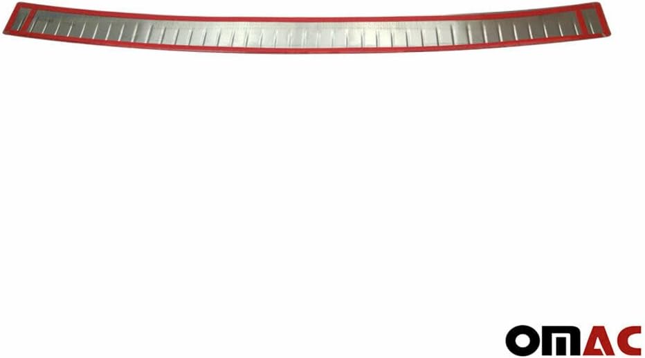 Ladekantenschutz Stossstangenschutz kompatibel mit VW Transporter T5 2003-2015 Edelstahl Chrom Dunke