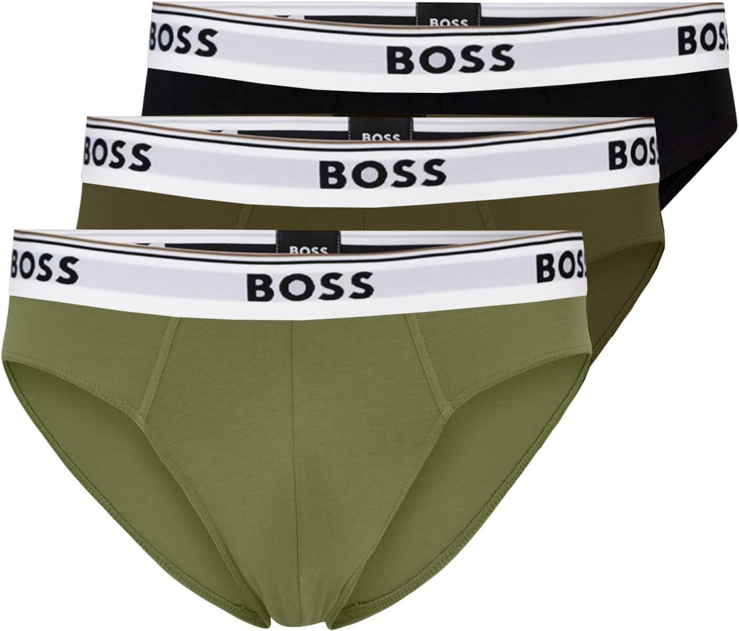 BOSS Hugo Herren Slip aus Baumwolle, 3er-Pack XS 964open Miscellaneous, XS 964open Miscellaneous