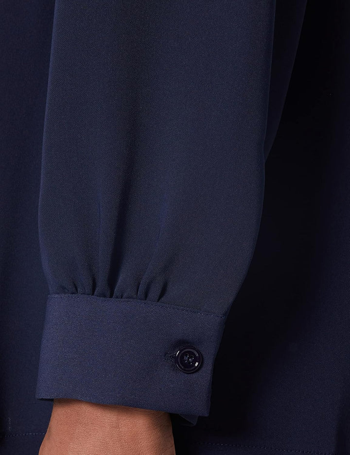 Seidensticker Damen Bluse - Fashion Bluse - Regular Fit - tailliert - Hemd Blusen Kragen - Bügelleic