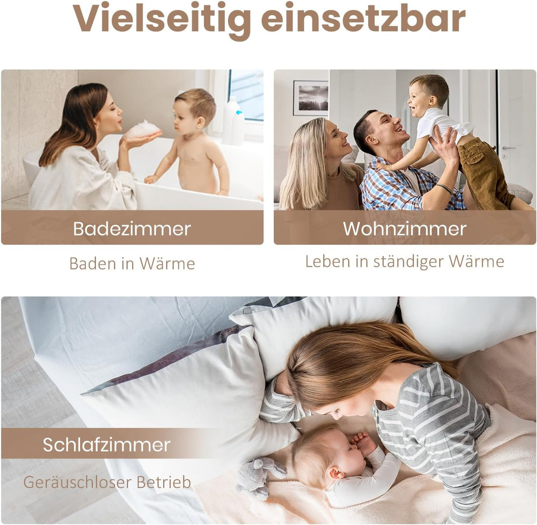 EMKE Badheizkörper Handtuchtrockner, Handtuchwärmer 600x1200mm 679 Watt Anthrazit Handtuchheizkörper