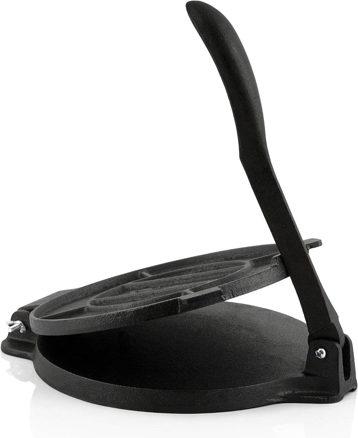BBQ-Toro Gusseisen Tortilla Presse Ø 20 cm | für hausgemachte Tortillas | Tortillapresse, Maismehl P