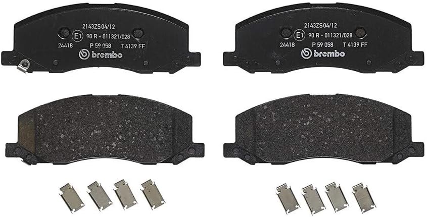 Brembo P59058 Vordere Bremsbeläge, Anzahl 4