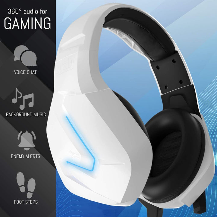 Gaming Headset für PC PS5, Playstation PS4, Xbox Series X | S, Xbox ONE, Nintendo Switch, Laptop & G