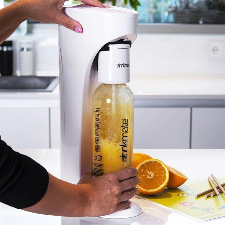 AquaDream Wassersprudler Trinkwassersprudler zum Aufsprudeln von Wasser Kohlensäure für Wasser Sipho