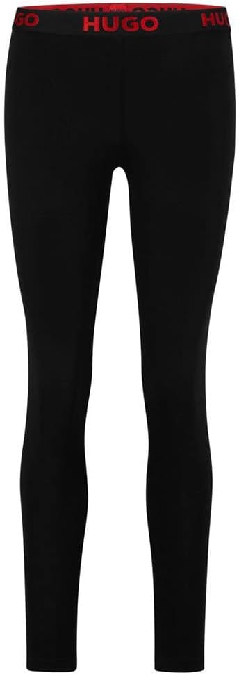HUGO Damen Sporty Logo Loungewear Leggings, XS
