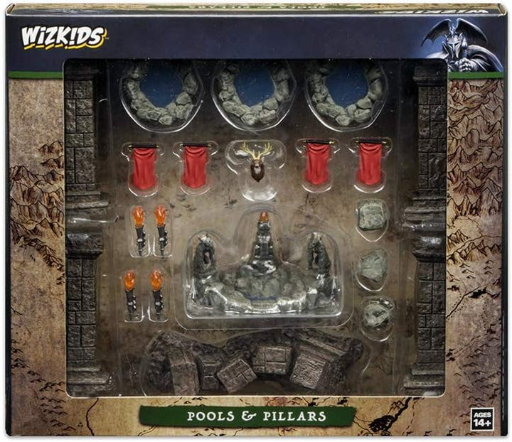 Dungeons & Dragons Wizkids Fantasy Terrain Pools & Pillars