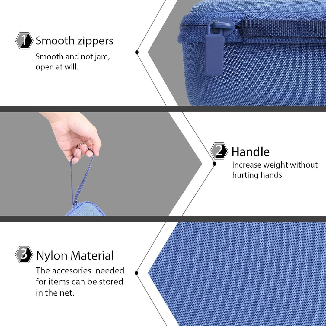 co2CREA Hart Reise Schutz Hülle Etui Tasche für VTech Kidizoom Duo/Duo DX/Duo Deluxe/Twist/Pix/Pix P