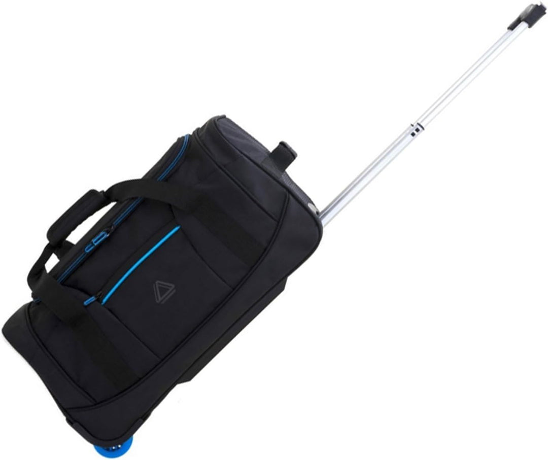 Bowatex Trolley Handgepäck Reisetasche Sporttasche Tasche Schwarz Blau 50 cm Davidts