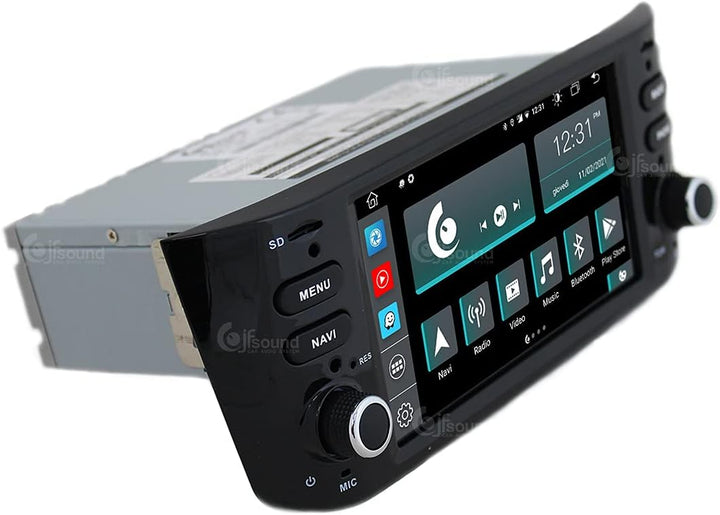 Costum fit Autoradio für Punto Evo Android GPS Bluetooth WiFi Dab USB Full HD Touchscreen Display 6.