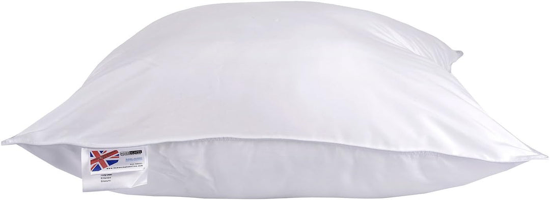 Homescapes Waschbares Microfaser Musikkissen 65 x 65 cm, Mikrofaser Kopfkissen mit herausnehmbarem L