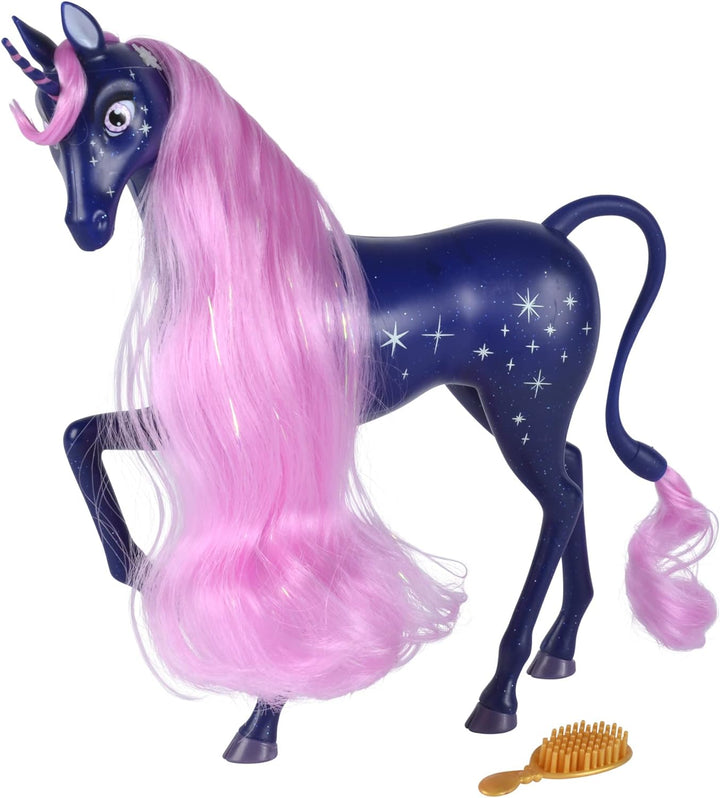 Simba 109483043 - Mia and Me 25cm Sternen Einhorn, Unicorn, Spielpferd mit Sternen am Körper, die im