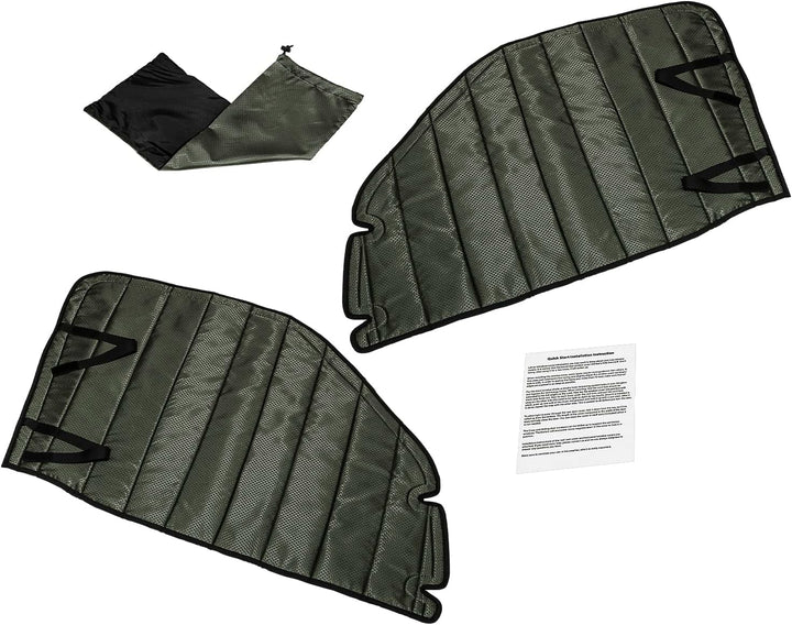 CTcar Isolierte Verdunkelungs-Frontscheibenabdeckungen passend für Mercedes Benz Sprinter, Campervan