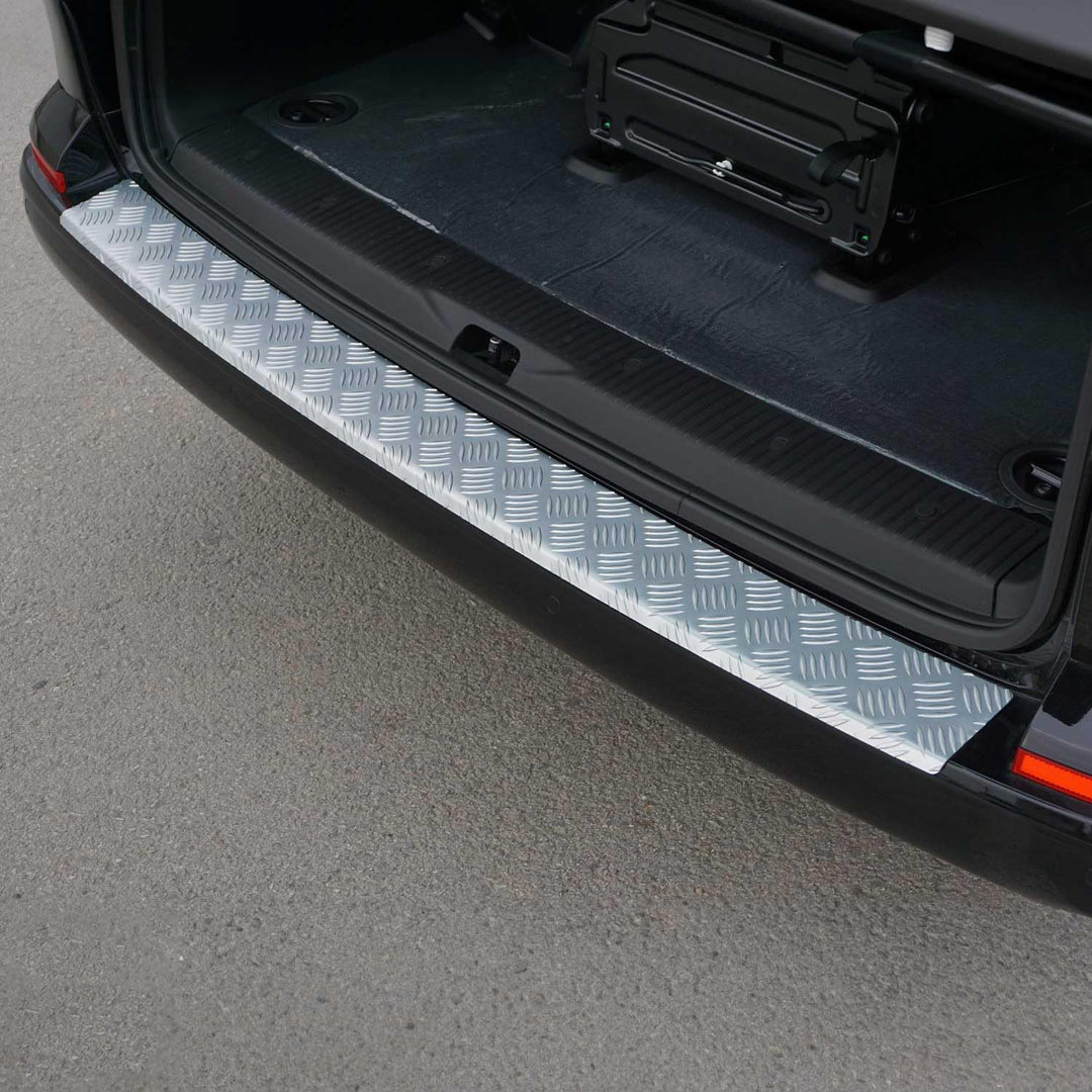 Ladekantenschutz Stossstangenschutz Kompatibel mit VW T6 Multivan 2015-2023 Aluminium T6 2015-2025 A