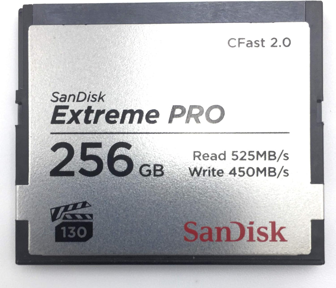 SanDisk Extreme Pro Cfast 2.0 Speicherkarte 256 GB (Für Kameras und Camcorder, VPG-130 für 4K Videos
