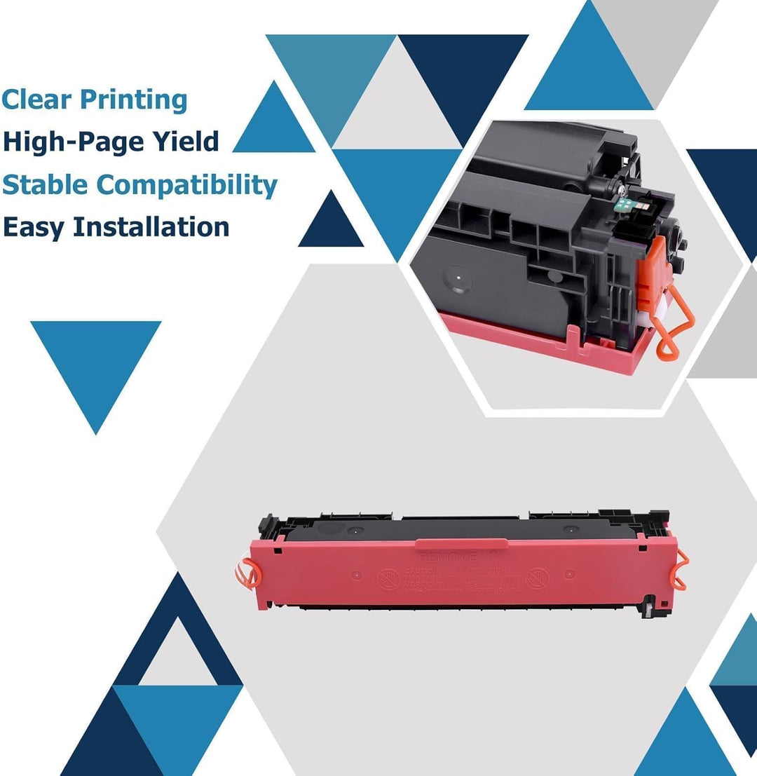 207A 207X MFP M283fdw Toner: Kompatible für HP 207A 207X Color Laserjet Pro MFP M283fdw Toner Schwar