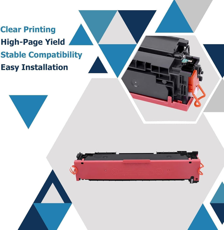 207A 207X MFP M283fdw Toner: Kompatible für HP 207A 207X Color Laserjet Pro MFP M283fdw Toner Schwar