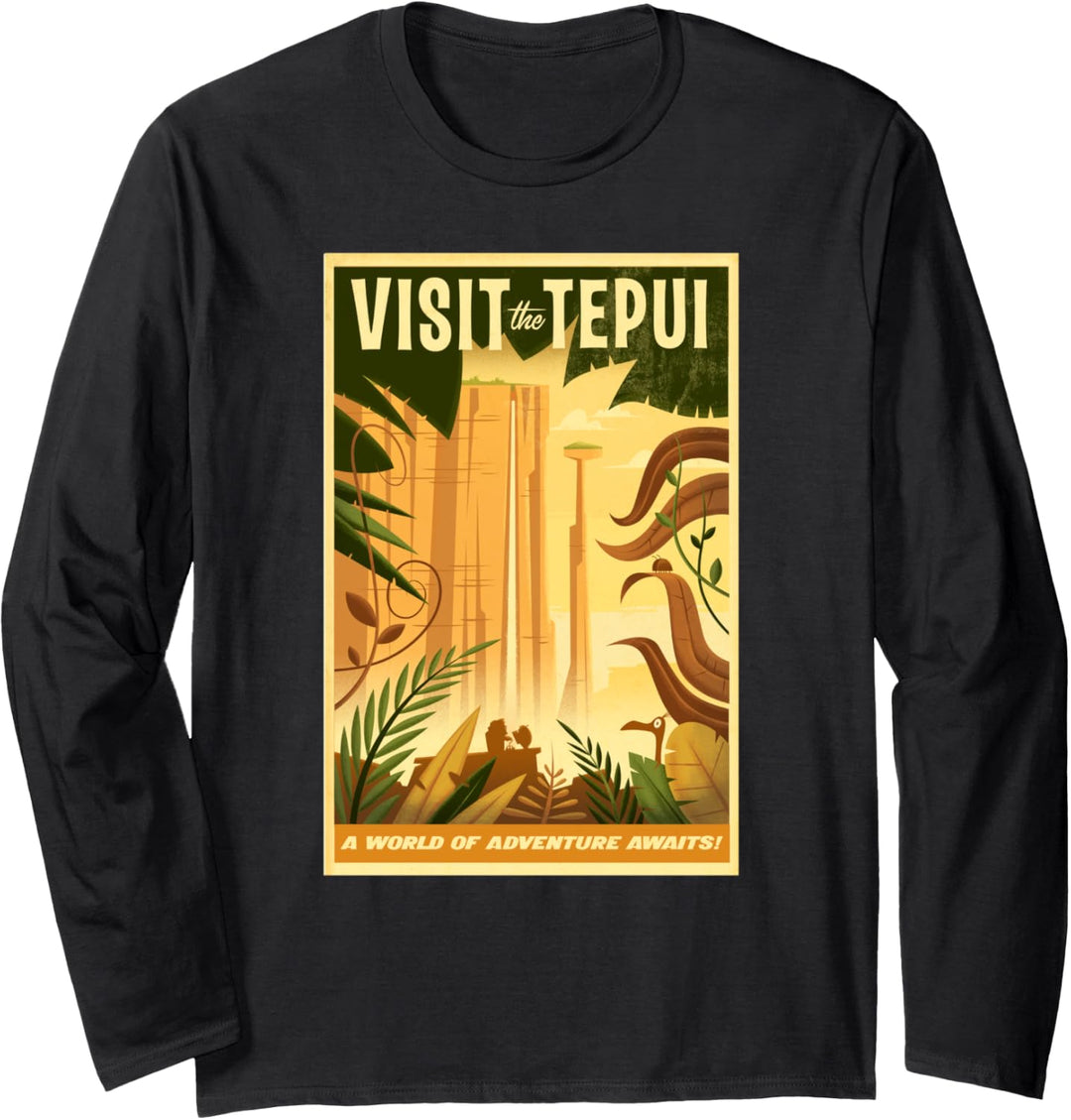 Disney PIXAR UP Visit the Tepui Poster Langarmshirt