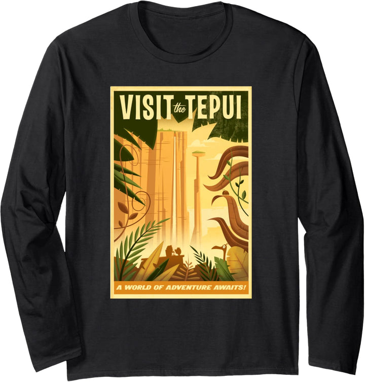 Disney PIXAR UP Visit the Tepui Poster Langarmshirt