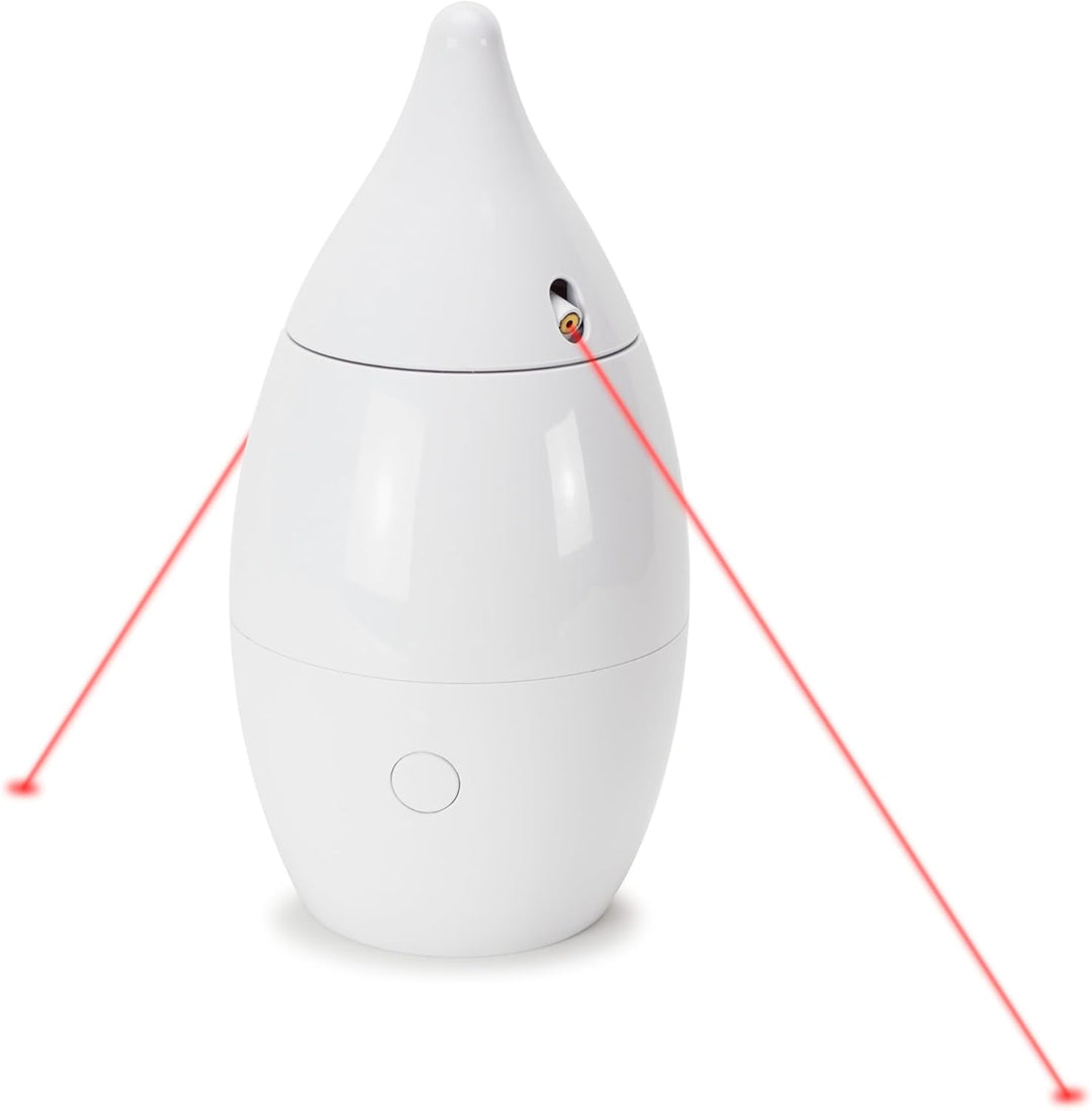 PetSafe Zoom Laserspielzeug, Katzenspielzeug mit zwei Lichtstrahlen, Mit 15-Minuten-Timer, 3 AA-Batt