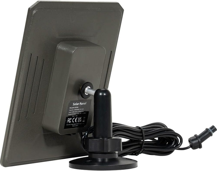 GardePro SP350 Wildkamera-Solarpanel mit wiederaufladbarem Akku, 12V/1 A, 9V/1,3 A, 6V/2 A, Stecker