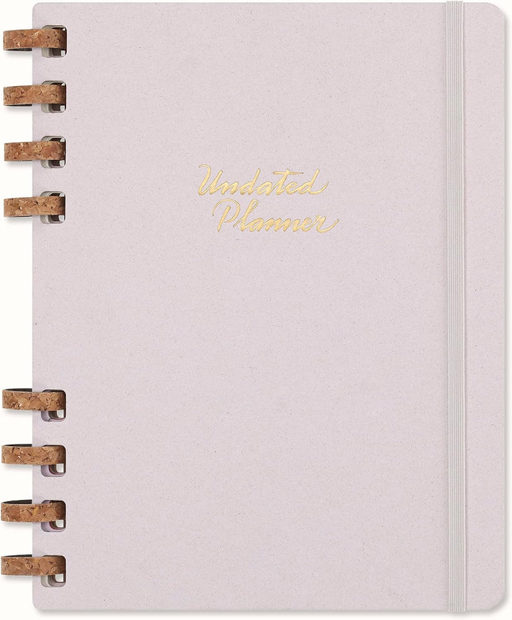 Moleskine Undatierter Monatsplaner, 12-Monats-Spiralplaner mit Festem Einband, Grösse: XL 20 x 25 cm