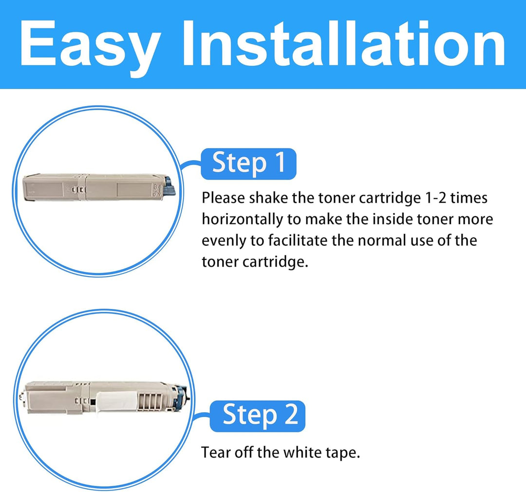 LCL C542 Magebta Toner kompatibel für Oki C532 C542 MC563 MC573 kompatibel für Oki C532dn C542dn MC5