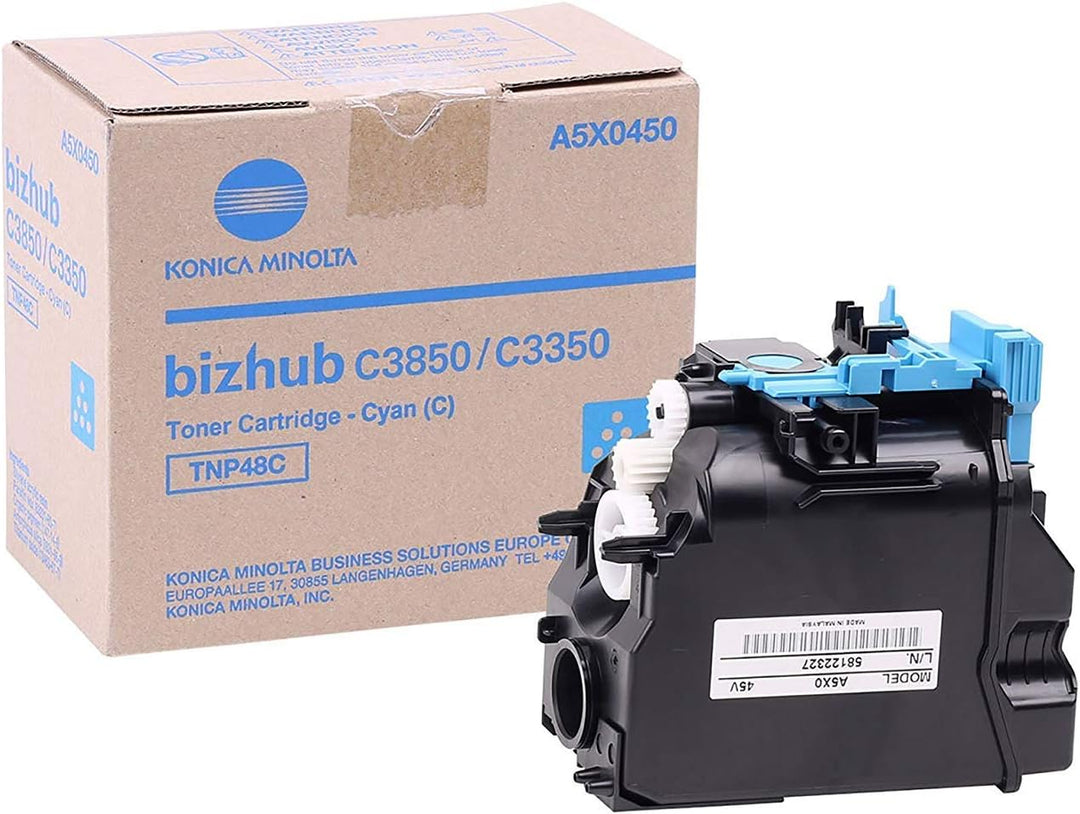 Konica Minolta A5X0450 Toner cyan 10.000 Seiten TNP48C